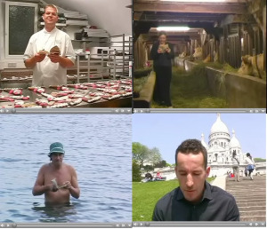 Capture d'&eacute;cran des vid&eacute;os de V&eacute;ronique Aubuy
