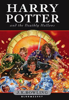 Couverture de la version anglaise de Harry Potter 7.