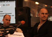 Alexandre Jollien et Bernard Campan au Salon du livre