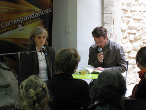 Sophie Massieu et Patrice Pluyette à Manosque