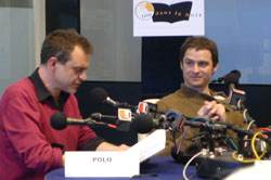 Polo et Franck Monnet au Salon du Livre (2008)