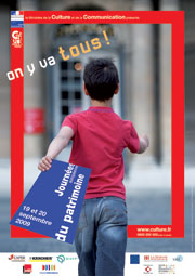 affiche journées du patrimoine 2009