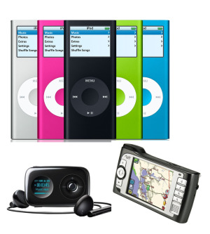 mp3, ipod et gps - DR