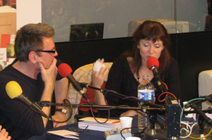 Olivier Brunhes et Nancy Houston au salon du livre 2009