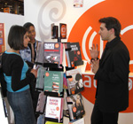 Stand Audiolib au Salon du livre 2009