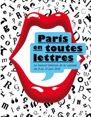 affiche de Paris en toutes lettres édition 2010