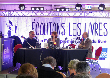 Ronald Wood, Aurélie Kieffer et Eric Fottorino