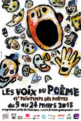 Affiche Les voix du poème