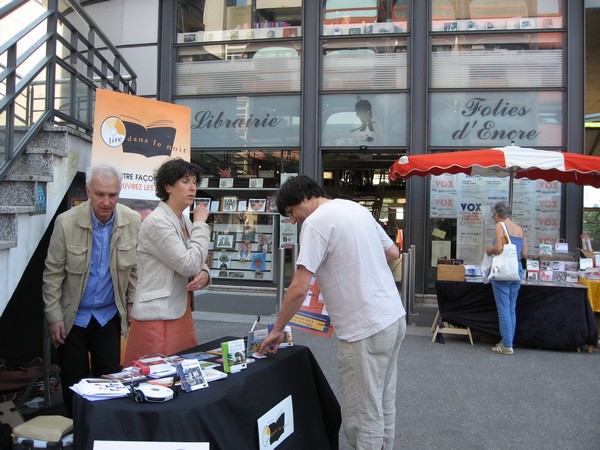 Le stand de Lire dans le noir