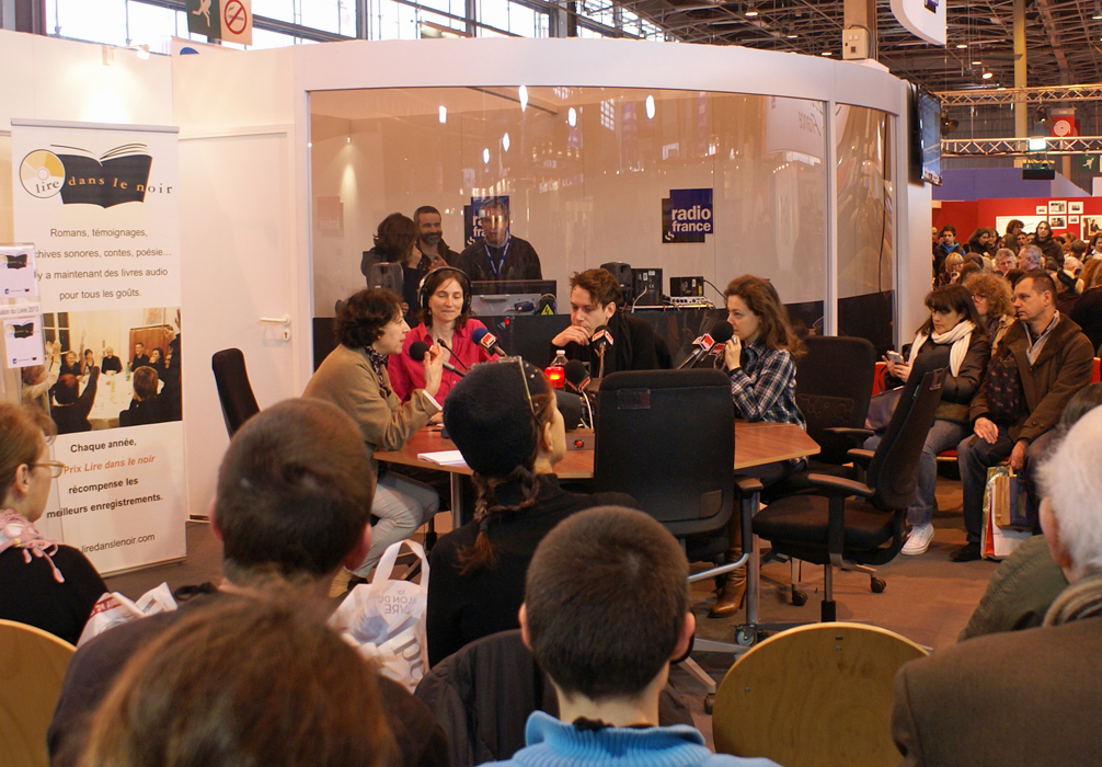 Studio Radio France au Salon du livre