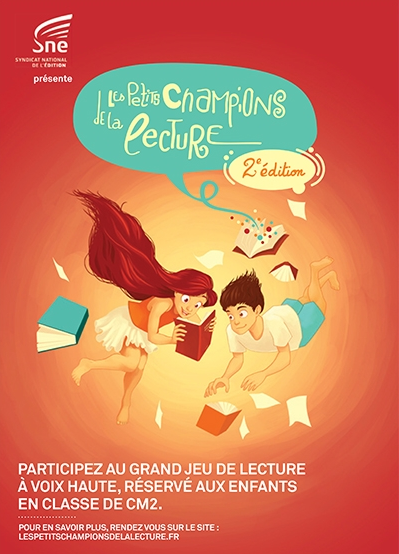 Affiche des petits champions de la lecture