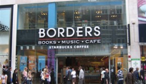 Une des librairies Borders