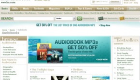 L'Audiobook Mp3 Store de Barnes & Noble