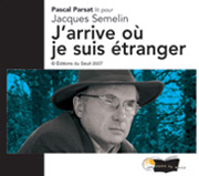 couverture de "J'arrive où je suis étranger"