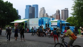 La "bookmobile" à New York