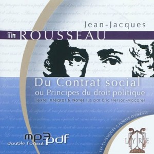 Du contrat social par Jean-Jacques Rousseau