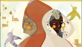 Salomon et la reinde de Saba par Catherine Zarcate